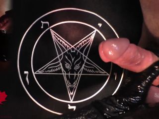 Handjob In Latex Gloves  A Tribute To Baphomet-4