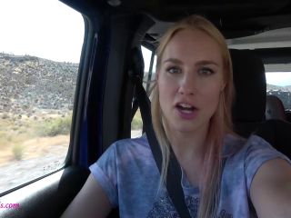 CAR TRIP CUCK  SEXY CUCKTRESS JOLENE HEXX TAUNTS YOU ON THE ROAD-5