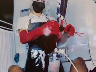 online clip 23 Mistress Euryale – Chastity milking release – Chastity, Bondage, Cage - apron fetish - pov femdom empire facesitting-7