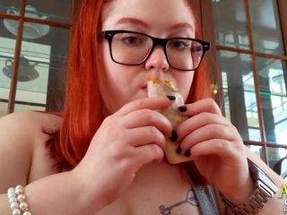 online porn clip 30 AliceSkary - Mukbang - BBW Eating Leftover Tacos | femdom pov | femdom porn femdom bi-5