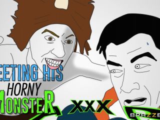 Meeting His Horny Monster: A XXX Parody - Blonde-9