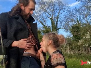 [GetFreeDays.com] I Sucked his Cock and we Fucked in the Wide Open Countryside - Public Blowjob and Risky Sex Sex Leak November 2022-0