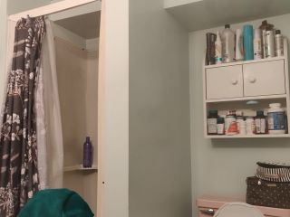 REAL TEEN BATHROOM SPYCAM - Lots more of her on my Page? spymysteps18s ...-4