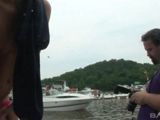 Stacey Starts To Strip In Front Of Everyone On The Boat Teen!-4