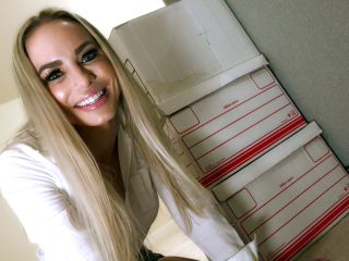 video 19 marsha may femdom Goddess Platinum  In the Office, masturbation instructions on fetish porn-6