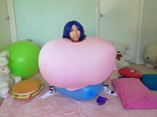 xxx clip 17 Azumi Zeitline – Breast Expansion Balloon Bounce and Pop on fetish porn heels fetish porn-4