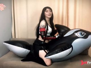 [GetFreeDays.com] Naughty Tifa Lockhart saw your cum on an inflatable toy and decided to play Porn Film June 2023-7