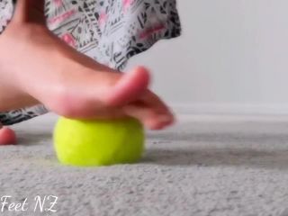 clip 12 shing ball with sweet feet upd | spreading | feet porn midget foot fetish-6