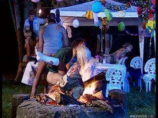 Cindys Party Becomes an Orgy with DP and Blowjobs with  Facials-3