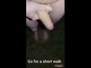 [GetFreeDays.com] Masturbating in the middle of my garden completely naked, anyone could see me Porn Film October 2022-4