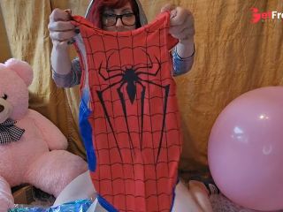 [GetFreeDays.com] Unboxing and Trying on My New Outfits Crotchless Spiderman Porn Video February 2023-4