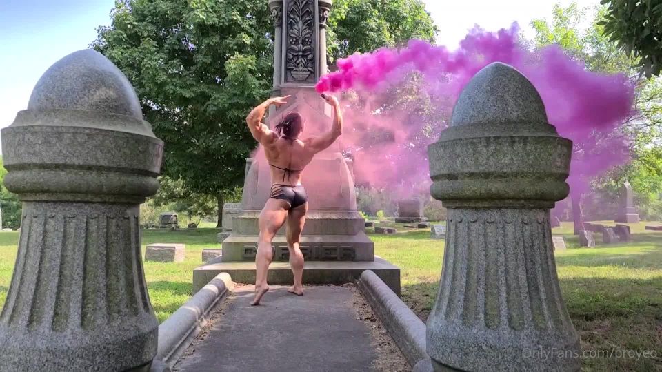 MuscleGeisha () Musclegeisha - slow motion hot pink smoke grenade geishaandgrenades the las 20-09-2020