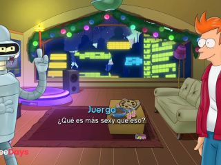 [GetFreeDays.com] Empezando una Nueva Historia Porno de Futurama junto a Bender y Leela - Futurama Lust in Space P1 Sex Stream May 2023-7