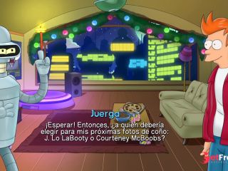 [GetFreeDays.com] Empezando una Nueva Historia Porno de Futurama junto a Bender y Leela - Futurama Lust in Space P1 Sex Stream May 2023-9