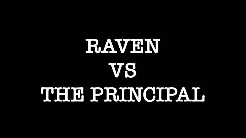 free xxx video 28 long tongue fetish Raven vs the Principal Pt 2 – SPANKING 101, fetish on bdsm porn