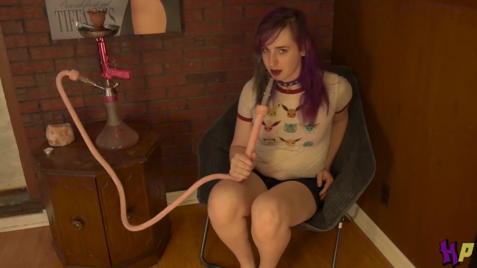 online video 30 [PornHub] Scout London - Nerdy Trans Stoner Girlfriend Smoking Hookah In Lingerie While Jacking O... | shemale | shemale porn slime fetish