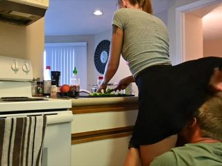 Cremedelapeach - Fucked in the kitchen HD 720p - Big ass-2