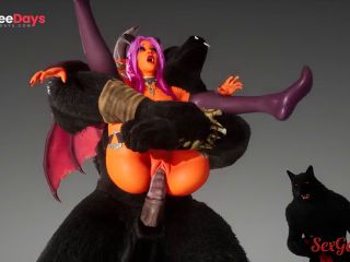 [GetFreeDays.com] Fantasy beings wait their turn to fuck the sexy succubus Porn Clip October 2022-5