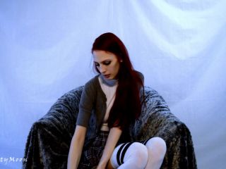 online xxx clip 39 MissKittyMoon – Schoolgirl Redgreen Masturbation Game, femdom ballbusting on masturbation porn -0