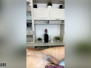 Hair Removal On A Huge Penis By The Beautiful Depilation Master Sugarnadya  SugarNadya  fetish-3