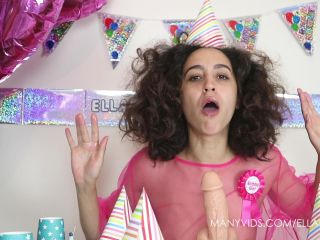 EllaDearest Birthday Blowjob - Dildo Sucking-5