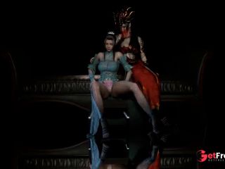 [GetFreeDays.com] 3D sexy lesbian stripper show their hot body Porn Clip February 2023-0
