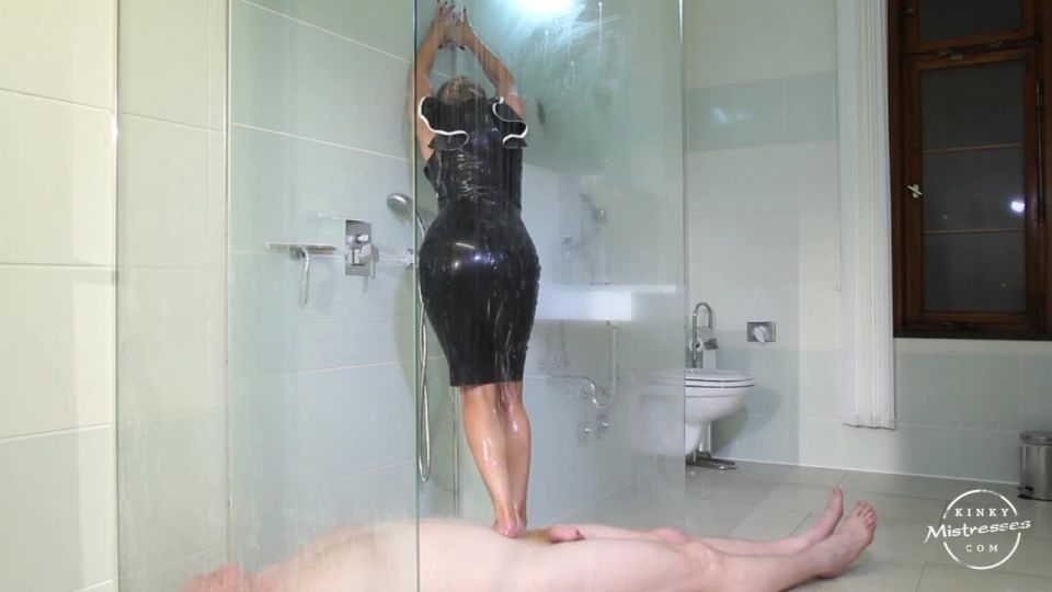 free video 24 KinkyMistresses – A Sexy Session In The Shower – Mistress Courtney, femdom humiliation on femdom porn 