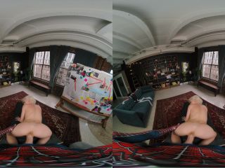 clip 36 oral blowjob Spider-Gwen - Gear VR 60 Fps, balls licking on femdom porn-6