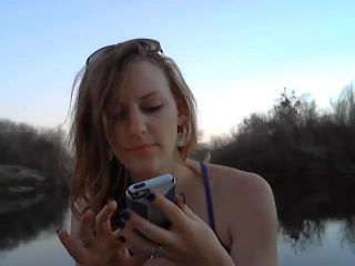 Biancaandhubby 4 guys at the Lake - Public Nudity-5