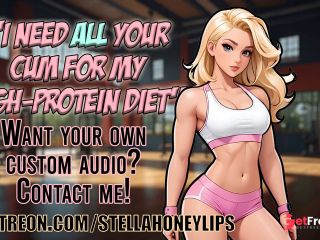 [GetFreeDays.com] A Muscle Girl Bimbo Needs Your Sperm For Her Cum Diet  Audio Roleplay Sex Clip February 2023-0