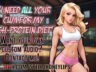 [GetFreeDays.com] A Muscle Girl Bimbo Needs Your Sperm For Her Cum Diet  Audio Roleplay Sex Clip February 2023-1