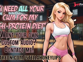 [GetFreeDays.com] A Muscle Girl Bimbo Needs Your Sperm For Her Cum Diet  Audio Roleplay Sex Clip February 2023-3