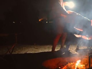 Public Camping Sex Bj, Bending Over And A Big Load 720p-6