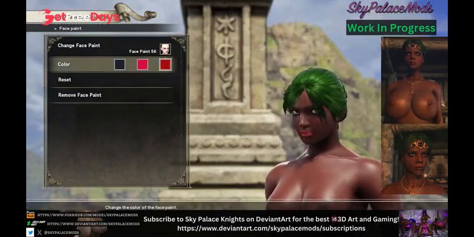 [GetFreeDays.com] Behind The Scenes - Soul Calibur VI Character Creation Time Lapse Adult Stream February 2023