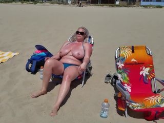 M@nyV1ds - Cameron Skye - Huge Tits Milf Tiny Beach Thong-8