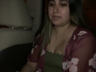 Shy cheating teen gives stranger amazing blowjob for a ride! POV-2