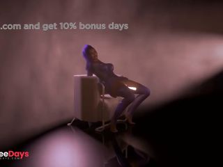 [GetFreeDays.com] Sombra Double Dildo Music Video  Overwatch Parody Porn Stream March 2023-8