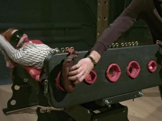 video 36 Nylon feet tickling in stocks for Mora in Y position on feet porn femdom feet humiliation-1