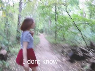JuliAleXXX - He Fuck me in Public Park and Cum in Mouth. POV  on russian amateur milf tube-2