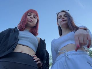 PETITE PRINCESS FEMDOM: "TWO MISTRESSES BROUGHT YOU TO THE FOREST TO POV SPIT AND HUMILIATE YOU AND THEN LEAVE YOU THERE" (1080 HD) (2023)-8
