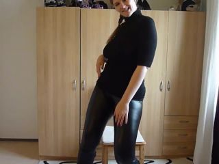 small amateur teen amateur porn | Julia-Jones – Erniedrigung in Lederleggins 2 + Cameltoe | videos-6