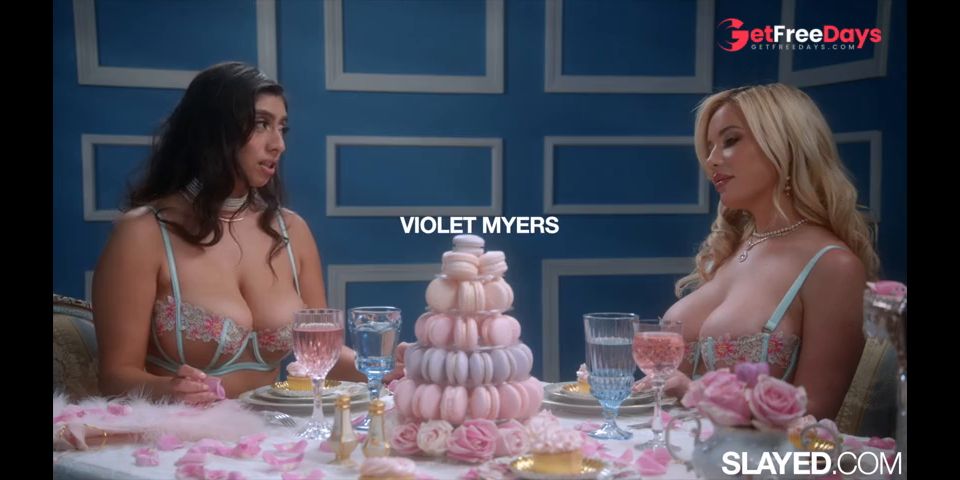 [GetFreeDays.com] SLAYED Violet and Savannah Devour Each Others Sweet Pussies - Violet Myers Sex Stream November 2022