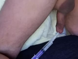 Unknown   Prostate milking with syringe vacuum plug-8