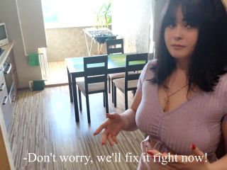 free online video 48 BonnieBang - I easily fucked this plumber, he fucked me and finished on my face  | pawg | brunette girls porn xvideos big tits ass-0
