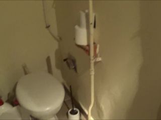Crazy Blowjob In The Toilet During a House Party Full Of People-1