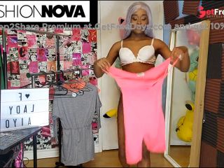 [GetFreeDays.com] Ebony Babe GRWM Romper Try on Haul - Sexy Lingerie Start to Finish Adult Stream November 2022-8