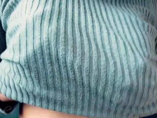 Lorena Brink - Big Tits Playing Teasing in a Tight Knitted Sweater - Handpicked Jerk - Off Instruction - Fapping-5