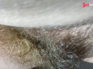 [GetFreeDays.com] 10 minutes of hairy pussy admiration huge bush closeup Porn Film February 2023-3