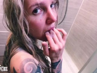 babe swallow RedFox XXX - Tattoo Girl Getting Fucked In The Shower POV BJ Redfox Red Fox , alenagerman on pov-7