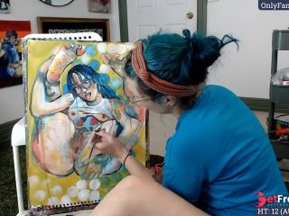 [GetFreeDays.com] Super EXPLICIT Painting Livestream Adult Stream January 2023-8